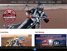 Tablet Screenshot of lakesidehammers.co